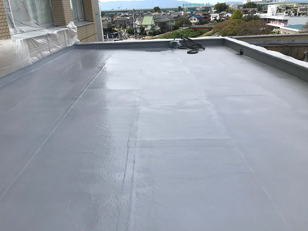 愛知県一宮市・大学校舎防水工事